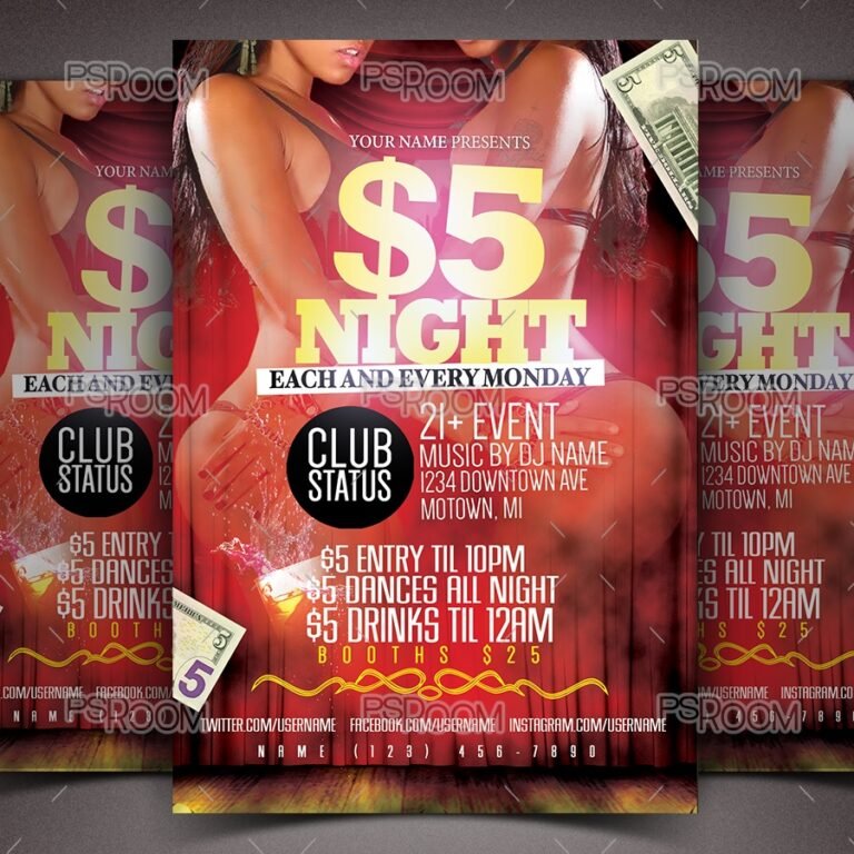 $5 Night Flyer