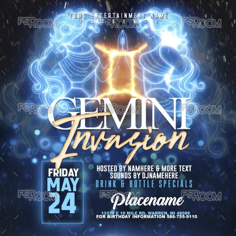 Gemini Invasion Flyer