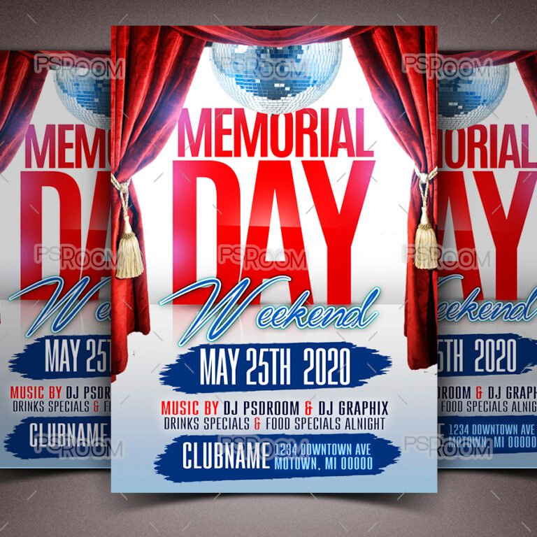 Memorial Day Flyer