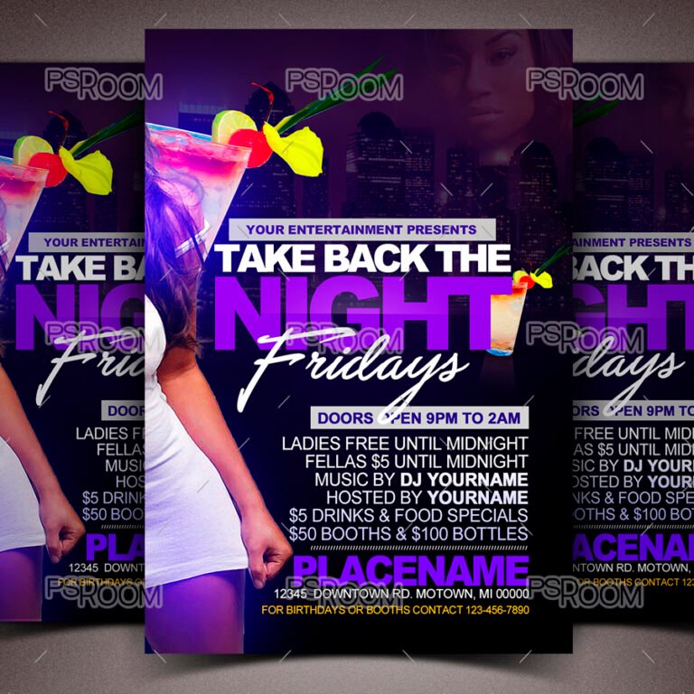 Take Back The Night Flyer