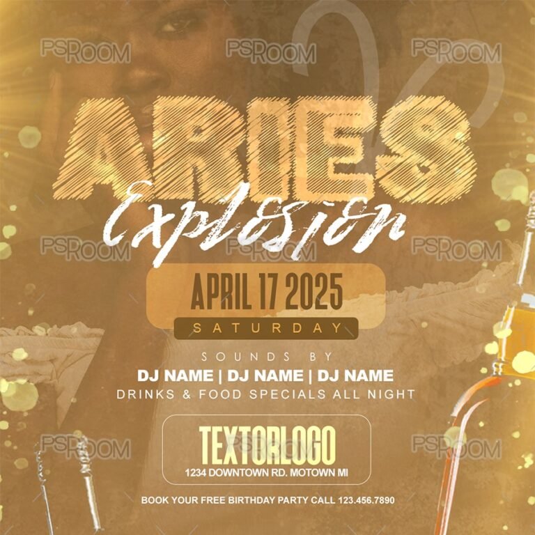 Aries Explosion Flyer