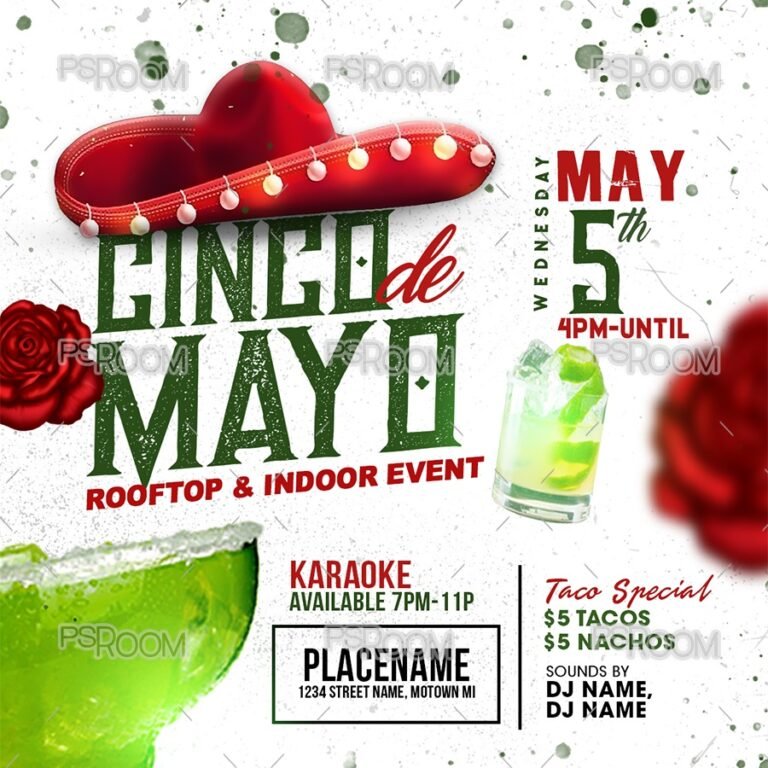 Cinco De Mayo Flyer