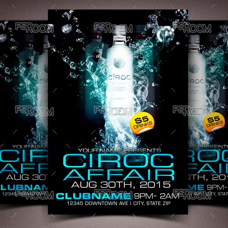 Ciroc Affair Flyer