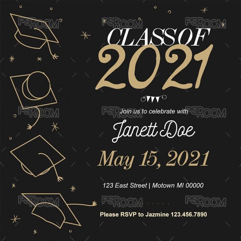 Graduation Invitation, Class of Flyer