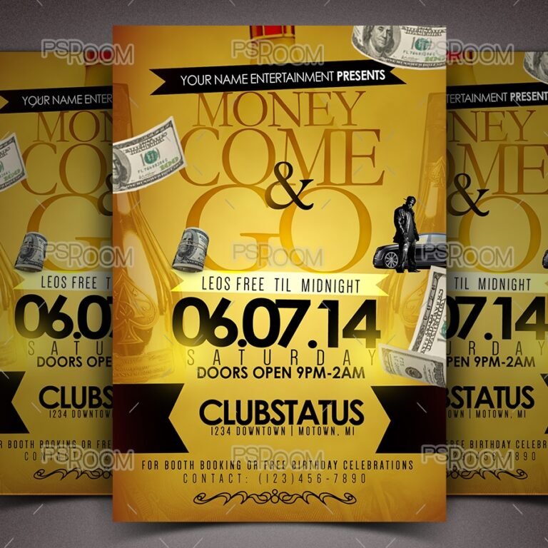 Money Come & Go Flyer