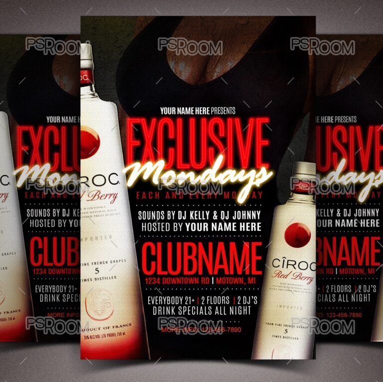 Exclusive Monday Flyer