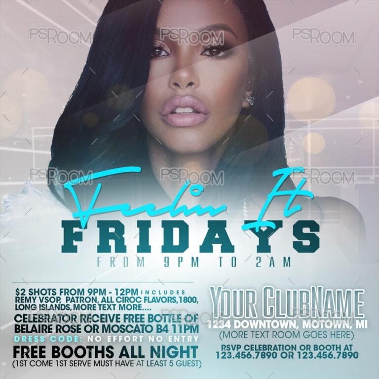 Feelin' It Fridays Flyer