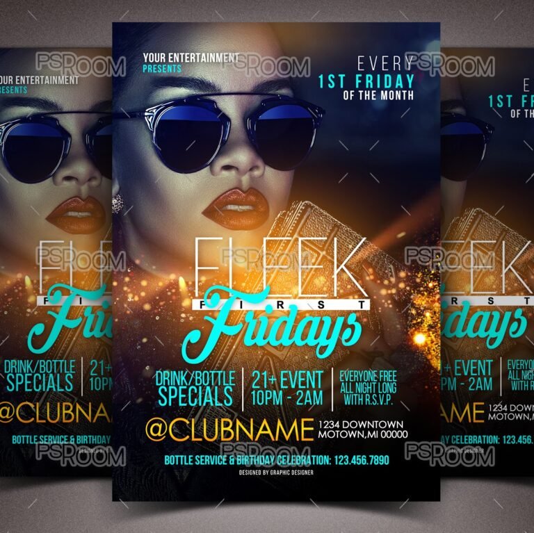 Fleek Fridays Flyer