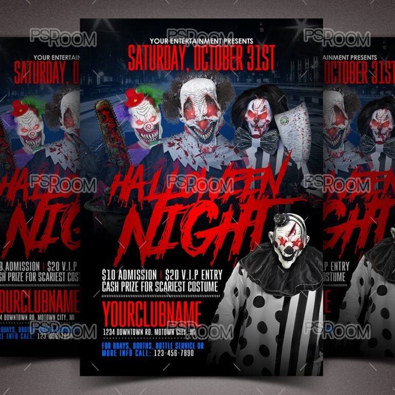 Halloween Night Flyer