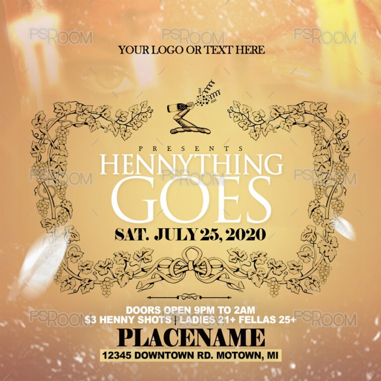 Hennything Goes Flyer