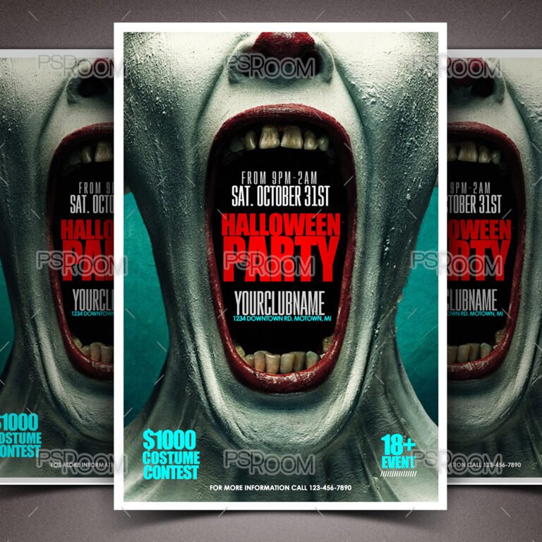 Horror: Halloween Party Flyer