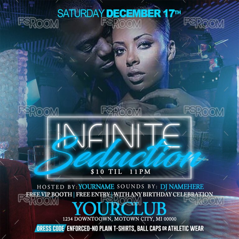 Infinite Seduction Flyer