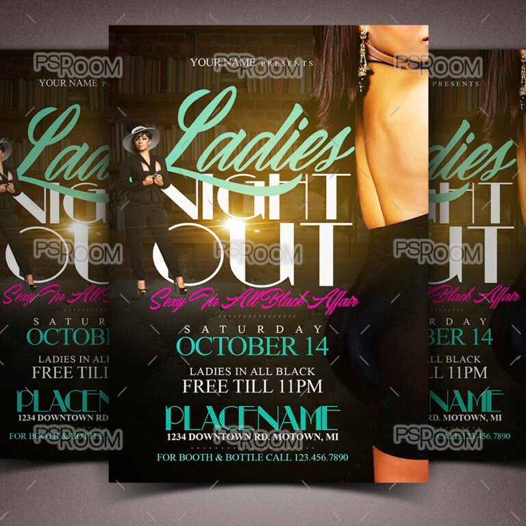 Ladies Night Out Flyer