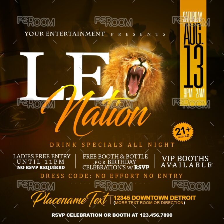 Leo Nation Flyer