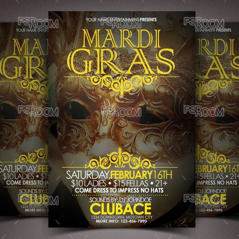 Mardi Gras Flyer