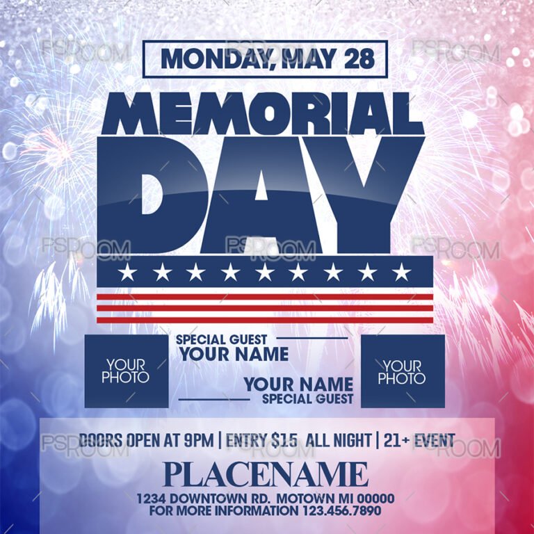 Memorial Day Flyer