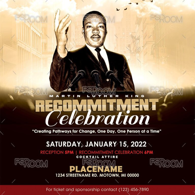Martin Luther King Recommitment Flyer