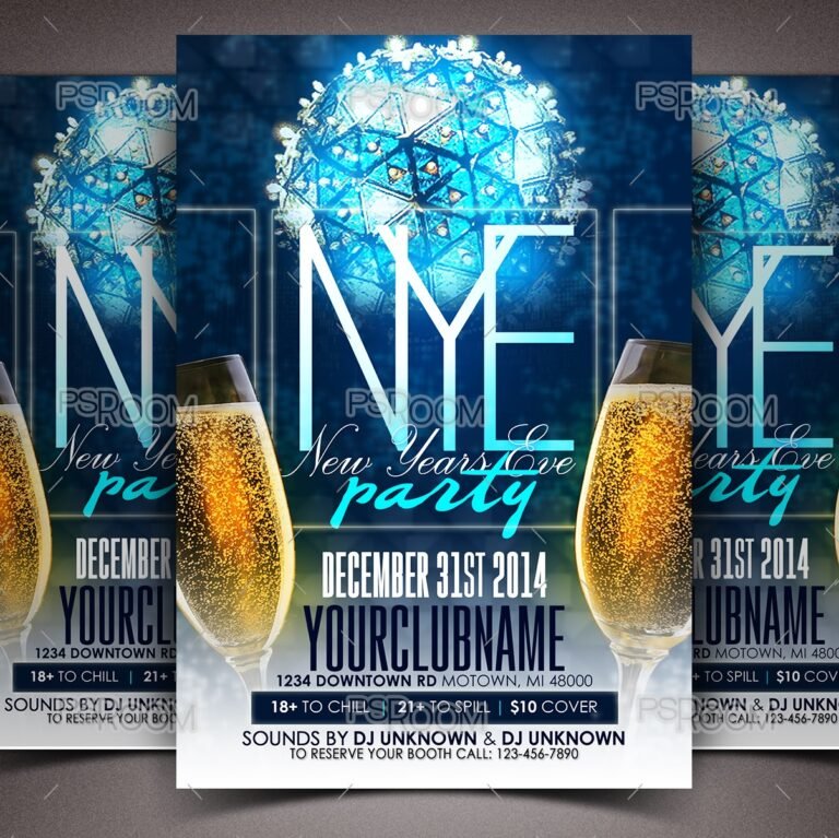 NYE Party Flyer