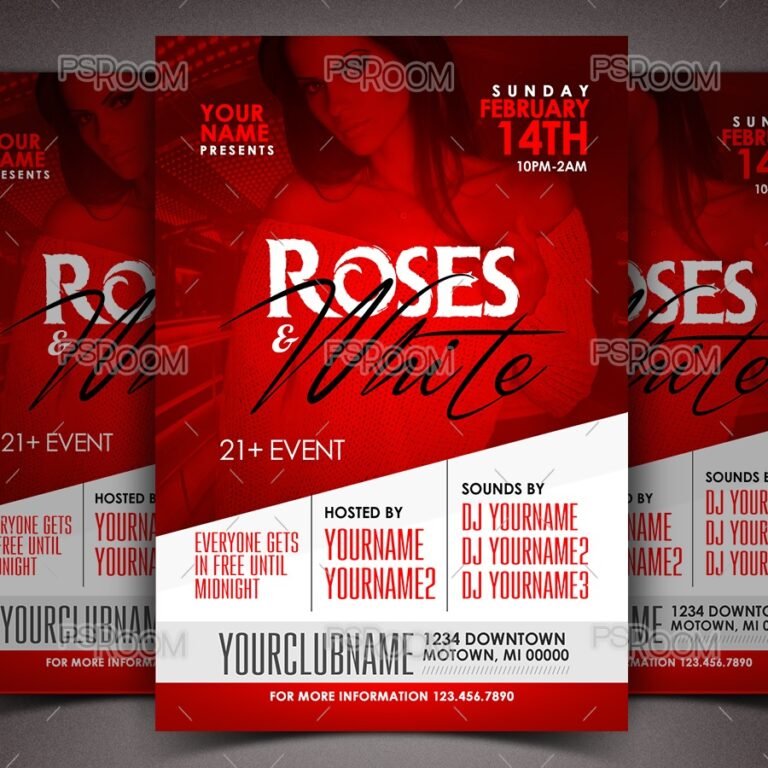 Roses & White Flyer