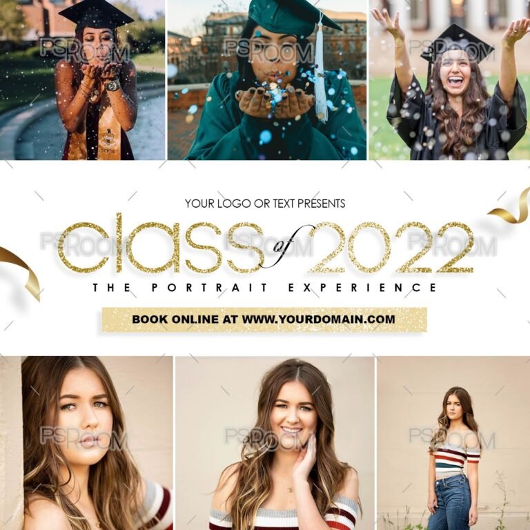 Senior Portrait Session Flyer