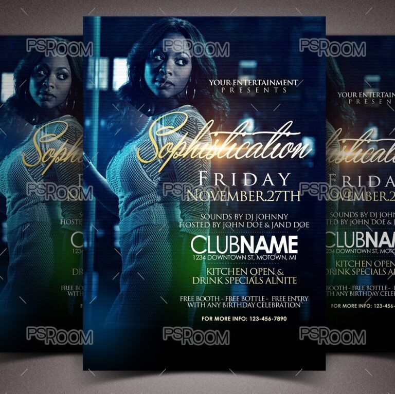Sophistication Flyer