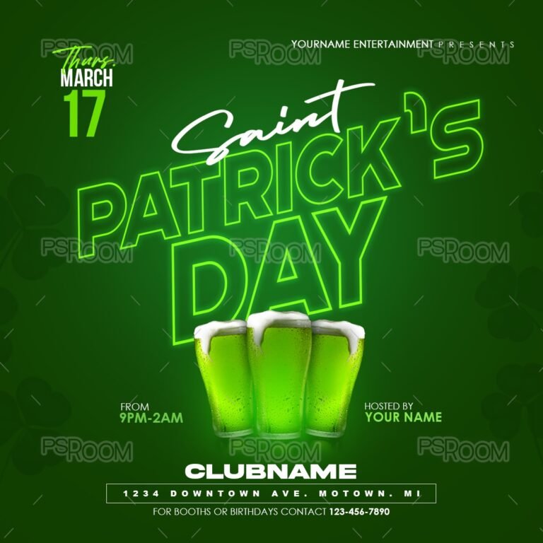Saint Patrick's Day Flyer Template