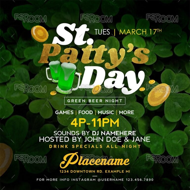 St. Patty's Day Flyer