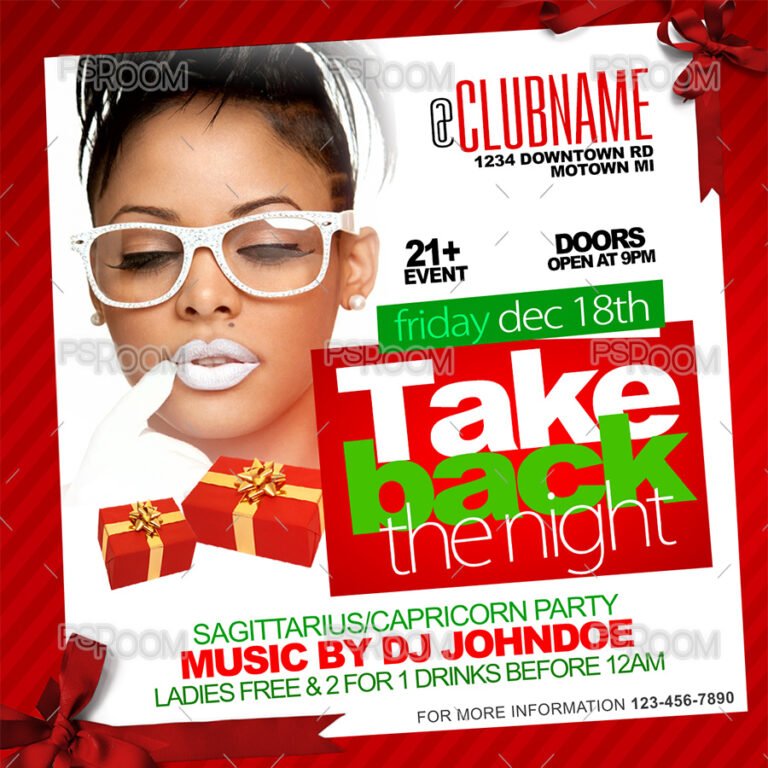 Take Back The Night Flyer