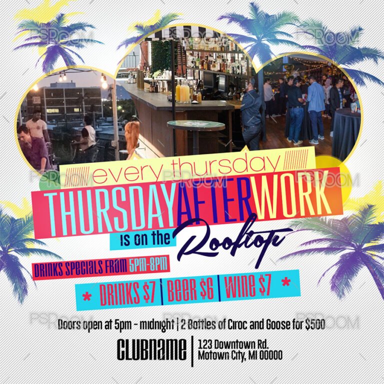 After Work Day Flyer