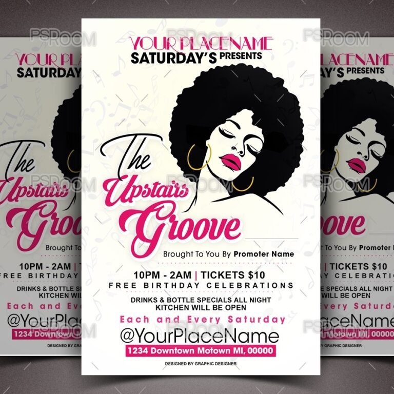The Upstairs Groove Flyer
