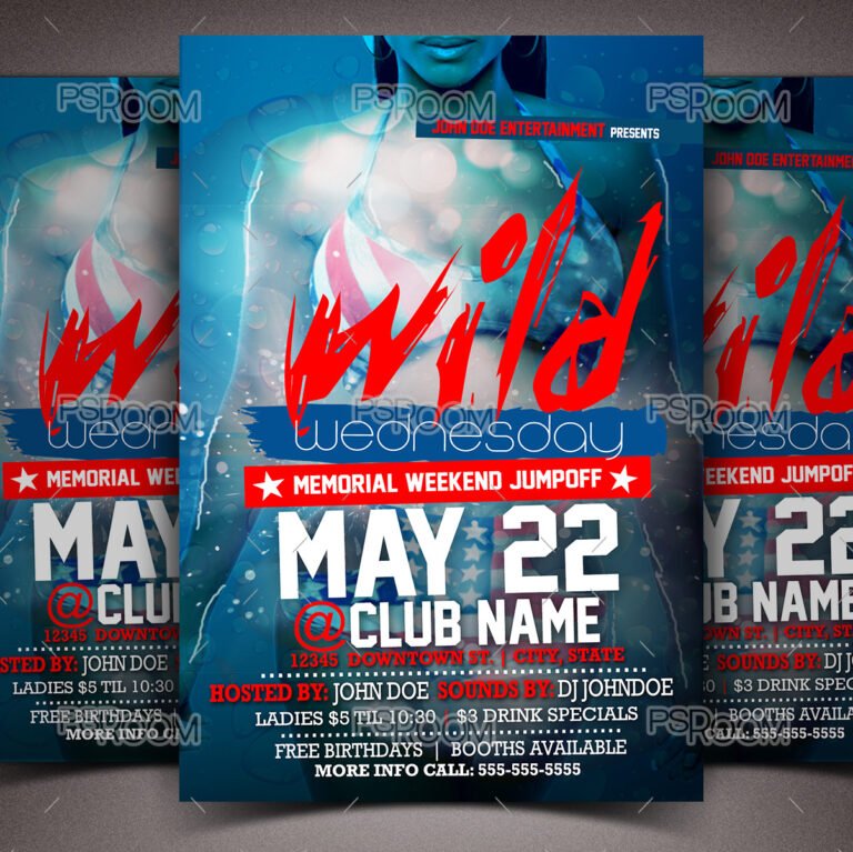 Wild Wednesday Flyer