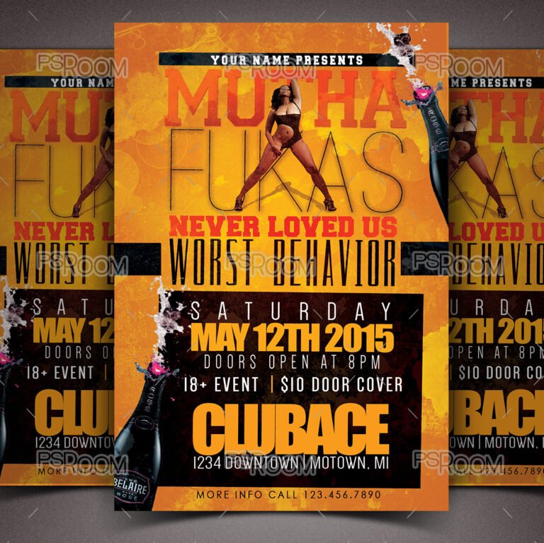 Worst Behavior Flyer