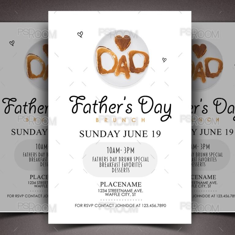 Father's Day Brunch Flyer