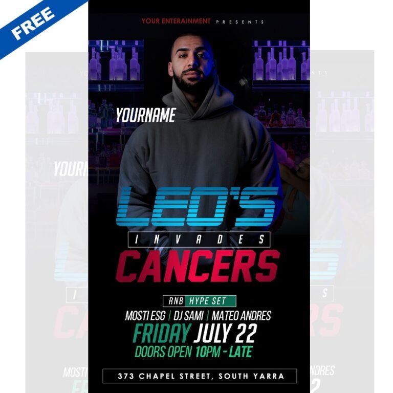 Free Birthday Party Invitation Template