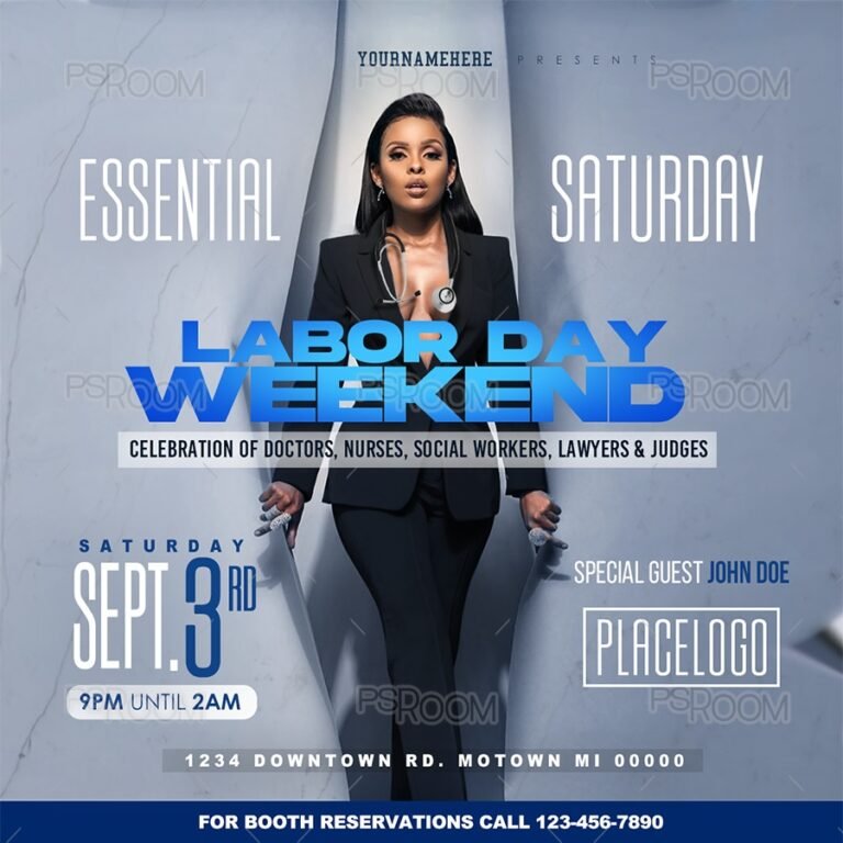 Essential Labor Day Weekend Flyer