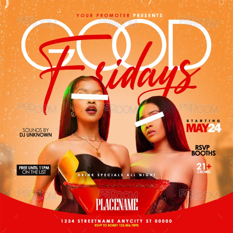 Good Fridays Flyer Template