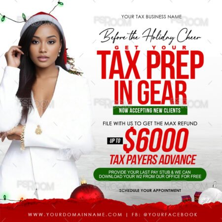 Christmas Tax Prep Template